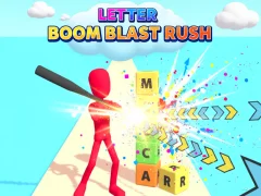 Joc Letter Boom Blast Rush en línia
