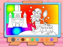 Joc Coloring Book: Mermaid Makeup en línia