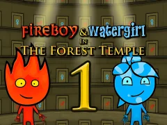 Joc Fireboy & Watergirl In The Forest Temple en línia