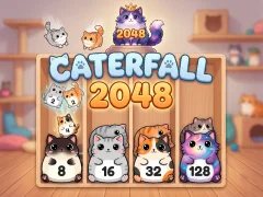 Joc Caterfall 2048 en línia
