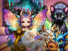 Joc Mysterious Familiars Enchanted Bestiary en línia