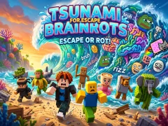 Joc Tsunami For Escape Brainrots en línia