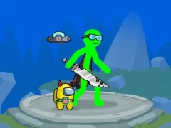 Joc Stickman Mega Boss Battles! en línia