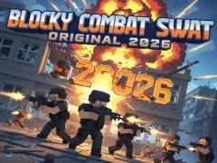 Joc Blocky Combat Swat Original 2026 en línia