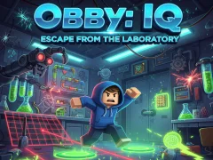 Joc Obby: IQ Escape from the Laboratory en línia