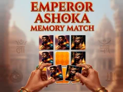 Joc Emperor Ashoka Memory Match en línia