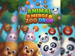 Joc Animal Merge Zoo Drop en línia