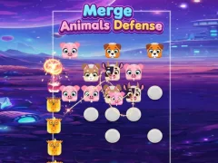Joc Merge Animals Defence en línia