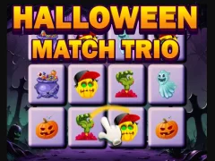 Joc Halloween Match Trio en línia