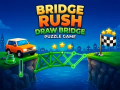 Joc Bridge Rush - Draw Bridge Puzzle Game en línia