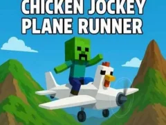 Joc Chicken Jockey Plane Runner en línia