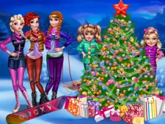 Joc Princesses Christmas tree en línia