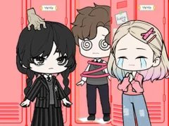 Joc School Style Dress Up en línia