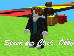 Joc Speed per Click: Obby en línia