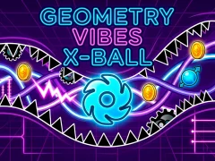 Joc Geometry Vibes X-Ball en línia