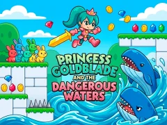Joc Princess Goldblade and the Dangerous Waters en línia