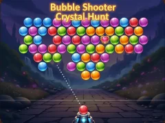 Joc Bubble Shooter Crystal Hunt en línia