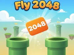 Joc Fly 2048 en línia