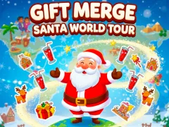 Joc Gift Merge Santa World Tour en línia