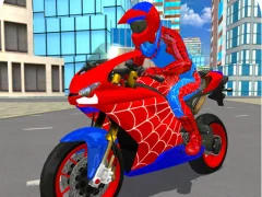 Joc Hero Stunt Spider Bike Simulator 3d 2 en línia