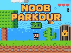 Joc Noob Parkour 2D en línia