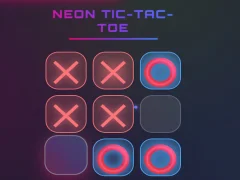 Joc Neon Tic Tac Toe en línia