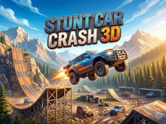 Joc Stunt Car Crash 3D en línia