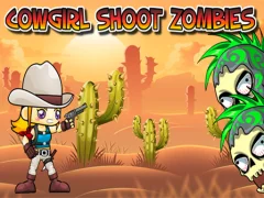 Joc Cowgirl Shoot Zombies en línia
