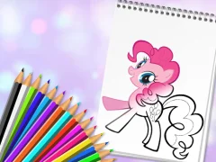 Joc Cute Pony Coloring Book en línia