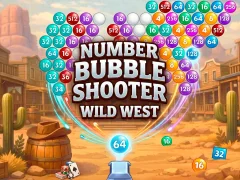 Joc Number Bubble Shooter Wild West en línia