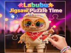 Joc Labubu Jigsaw Puzzle Time en línia