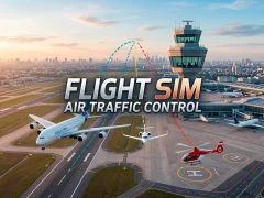 Joc Flight Sim Air Traffic control en línia