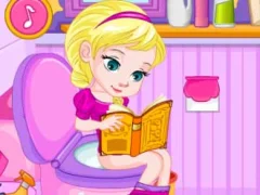 Joc Potty Train Baby Elsa en línia