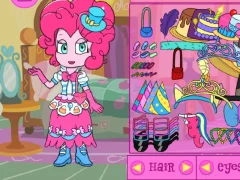 Joc My little pony Equestria Girls Pinkie Pie Dress Up en línia
