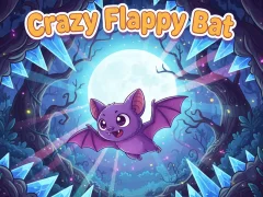 Joc Crazy Flappy Bat en línia