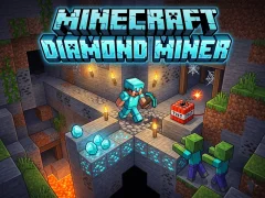 Joc Minecraft Diamond Miner en línia
