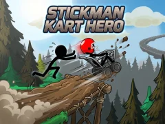 Joc Stickman Kart Hero en línia