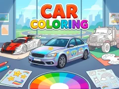 Joc Car Coloring en línia