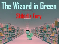 Joc The Wizard Green Skibidis Fury en línia