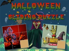 Joc Halloween Sliding Puzzle en línia
