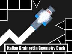 Joc Italian Brainrot in Geometry Dash en línia