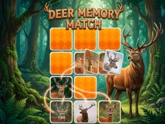Joc Deer Memory Match en línia