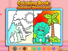 Joc Coloring Book: Jurassic Dinosaurs en línia