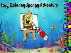 Joc Easy Coloring Spongy Adventure en línia