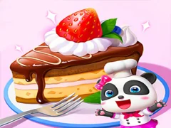Joc Little Panda Cake Shop en línia