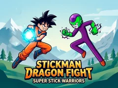 Joc Stickman Dragon Fight - Super Stick Warriors en línia