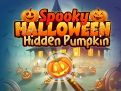 Joc Spooky Halloween Hidden Pumpkin en línia