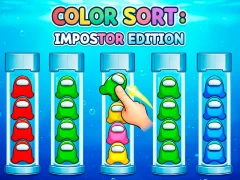 Joc Color Sort: Impostor Edition en línia