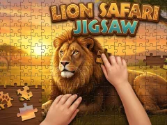 Joc Lion Safari Jigsaw en línia