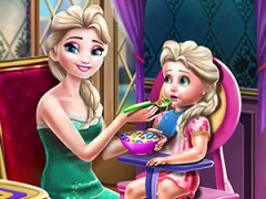 Joc Ice Queen Toddler Feed en línia